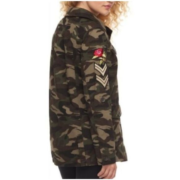 Madden NYC Camo Military Jacket Small - Picture 2 of 13
